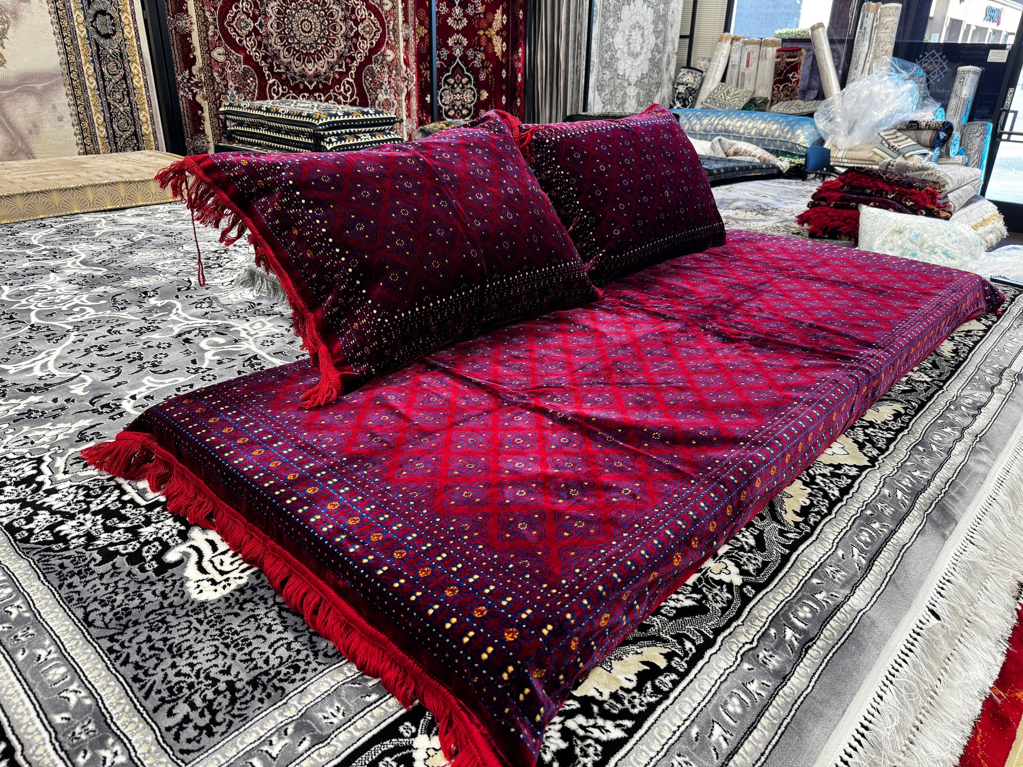 Traditional New Afghan Toshak Cover Set - توشک وطنی - تركي