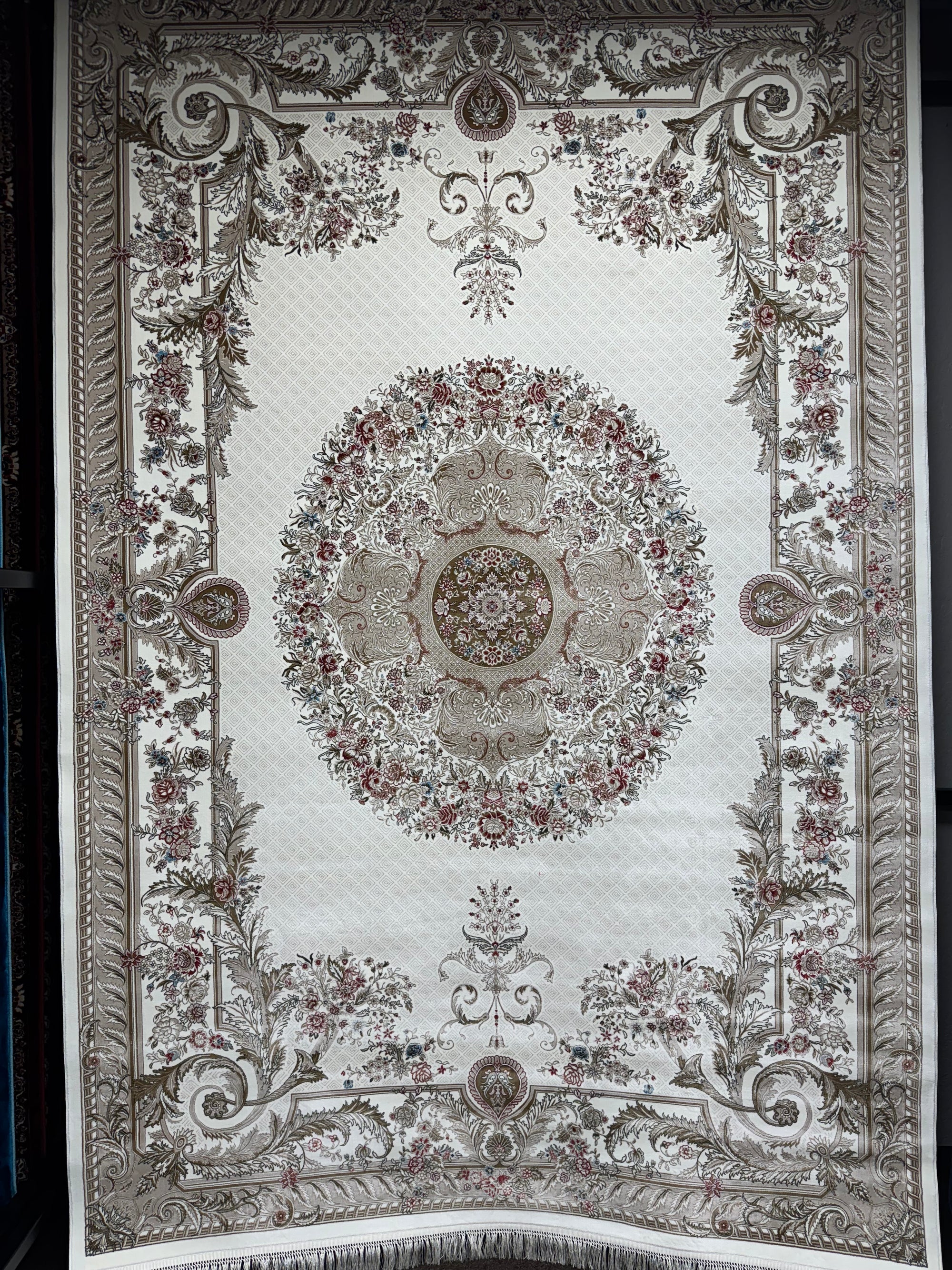 Cream Persian Design Rug 2 Million Points | Stylish Rugs & Carpets