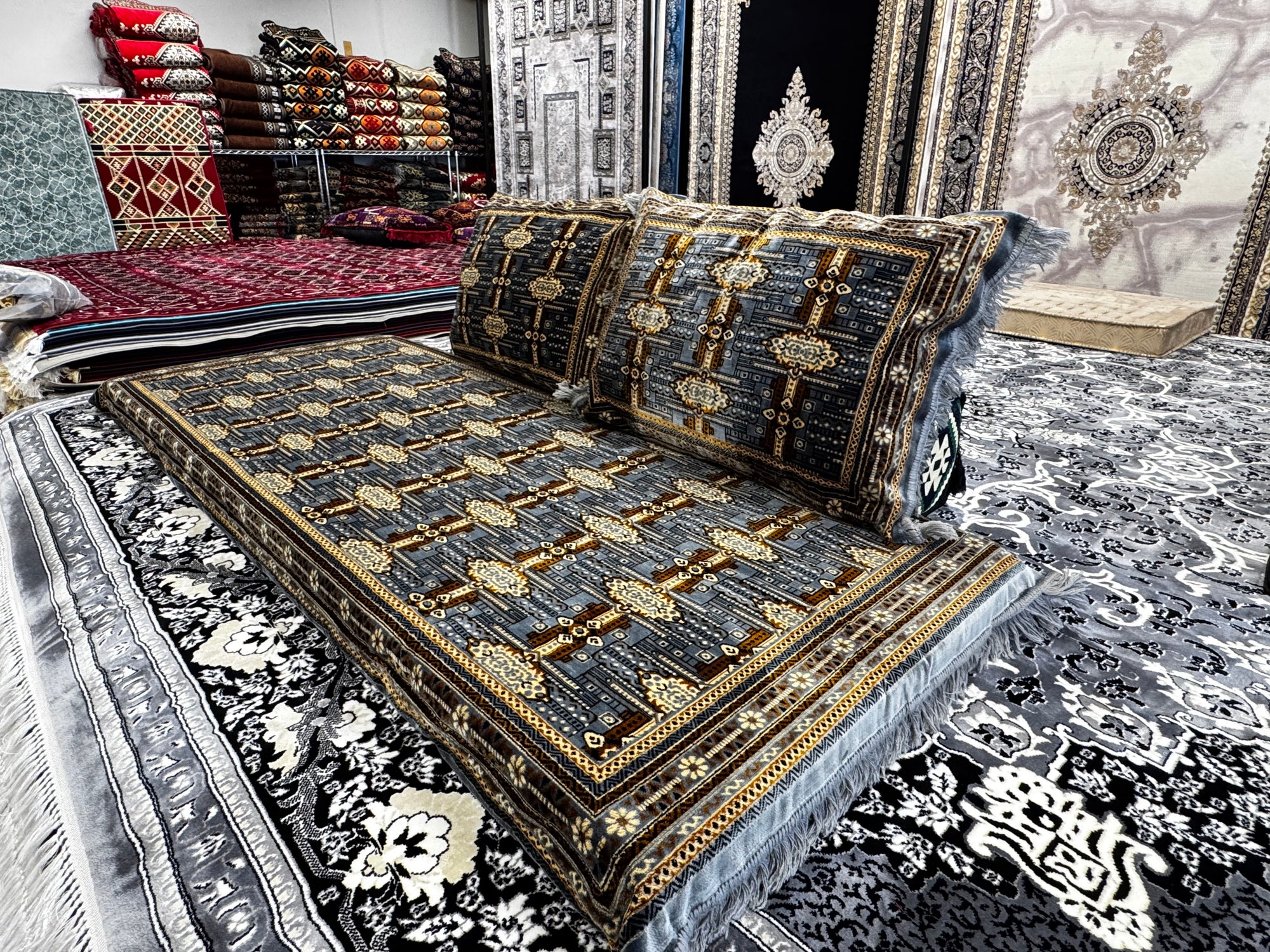 غطاء طقم توشك أفغاني جديد تقليدي