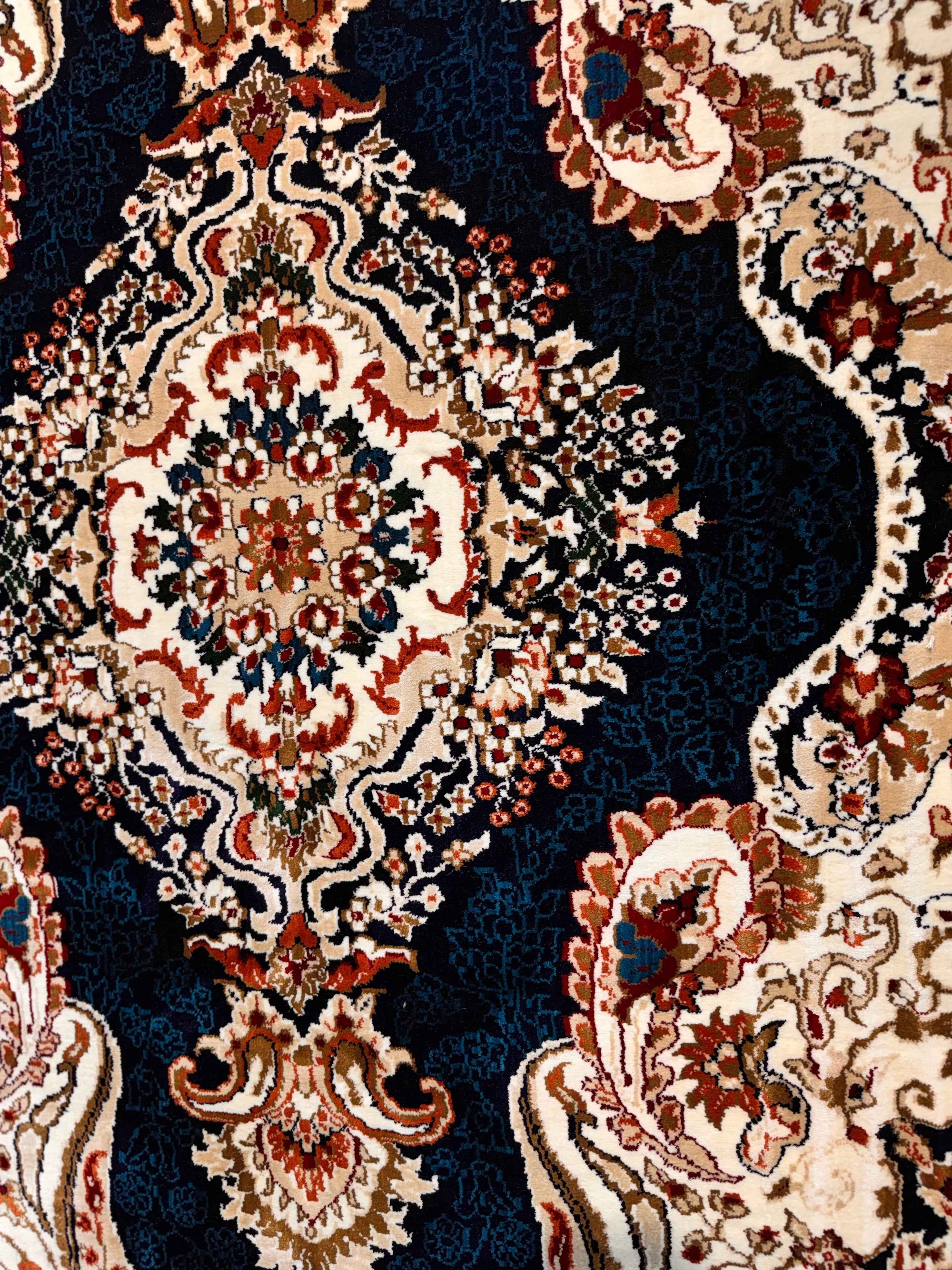 Luxury Blue Light Persian Rug with 1.5 Million Points