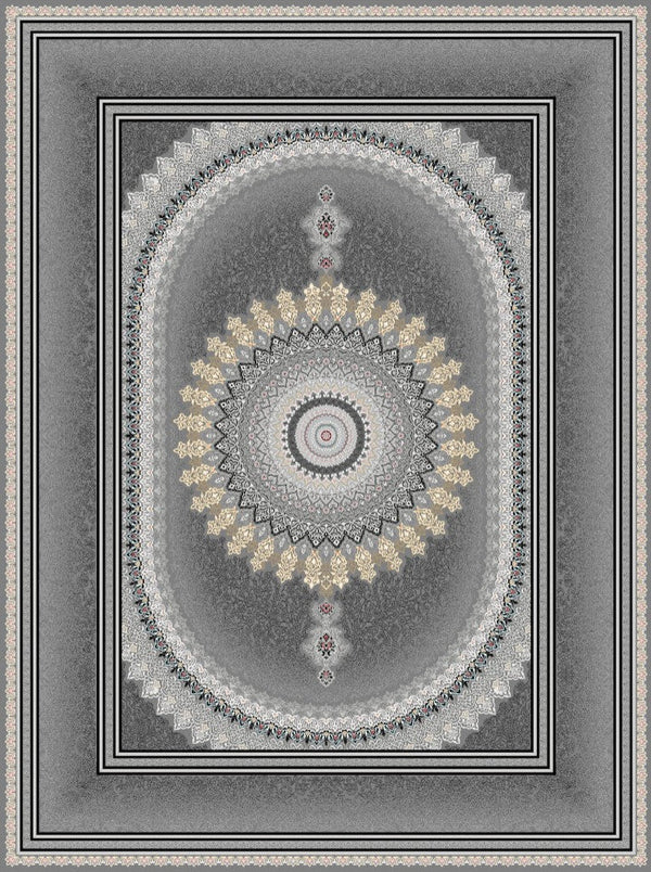 Persian rug with fringe edge — how loose warp threads behave on hand-knotted rugs