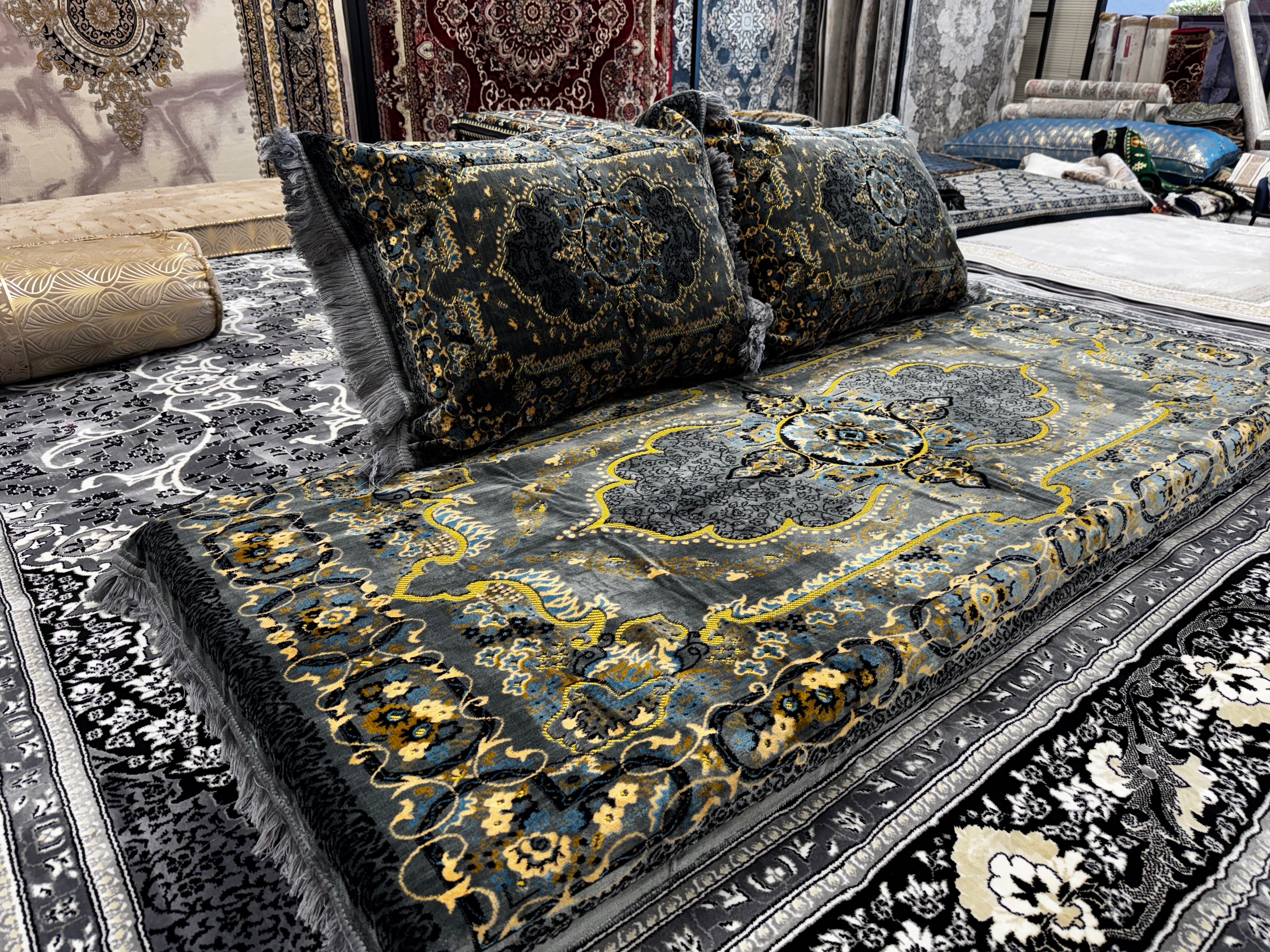 Traditional Afghan Toshak Cover Set · Design 1 | Stylish Rugs