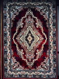 Star Persian Rug Red Mix — 1200 Reeds | Stylish Rugs & Carpets