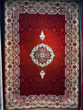 Red Persian Design Rug — 1200 Reeds | Stylish Rugs & Carpets