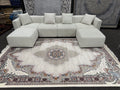 2026 Cream Luxury Traditional Medallion Rug 1200 Reeds | Stylish Rugs & Carpets