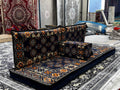 Arabic Majlis Sofa, Arabic Floor Seating, Arabic Couches, Arabic Jalsa, Balcony Floor Sofa, Arabic Living Room Furniture