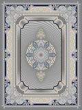 2026 Dark Gray 3D Luxury Modern Rug 1200 Reeds 3M Plus Density | Stylish Rugs & Carpets