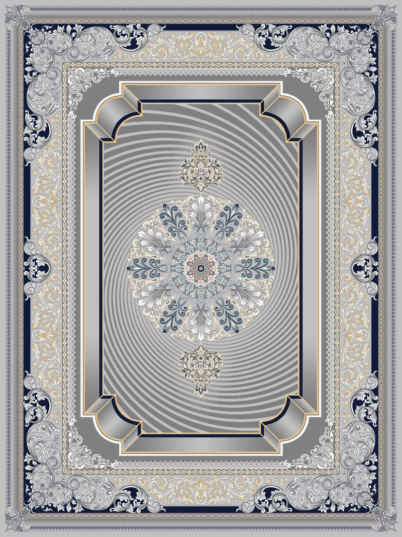 2026 Light Gray 3D Luxury Modern Rug 1200 Reeds | Stylish Rugs & Carpets