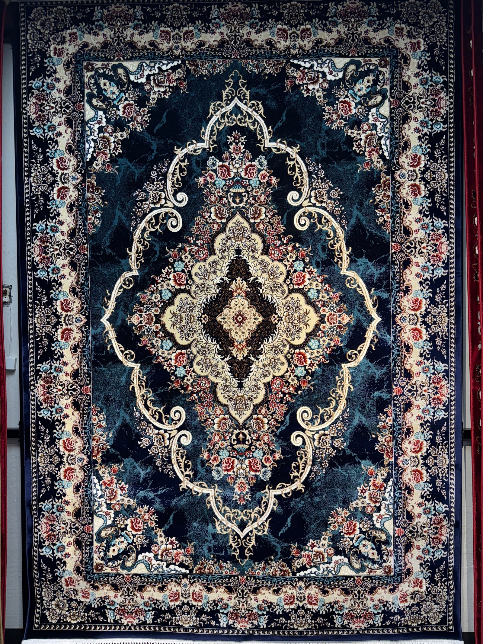 Star Persian Rug Blue Mix — 1200 Reeds | Stylish Rugs & Carpets