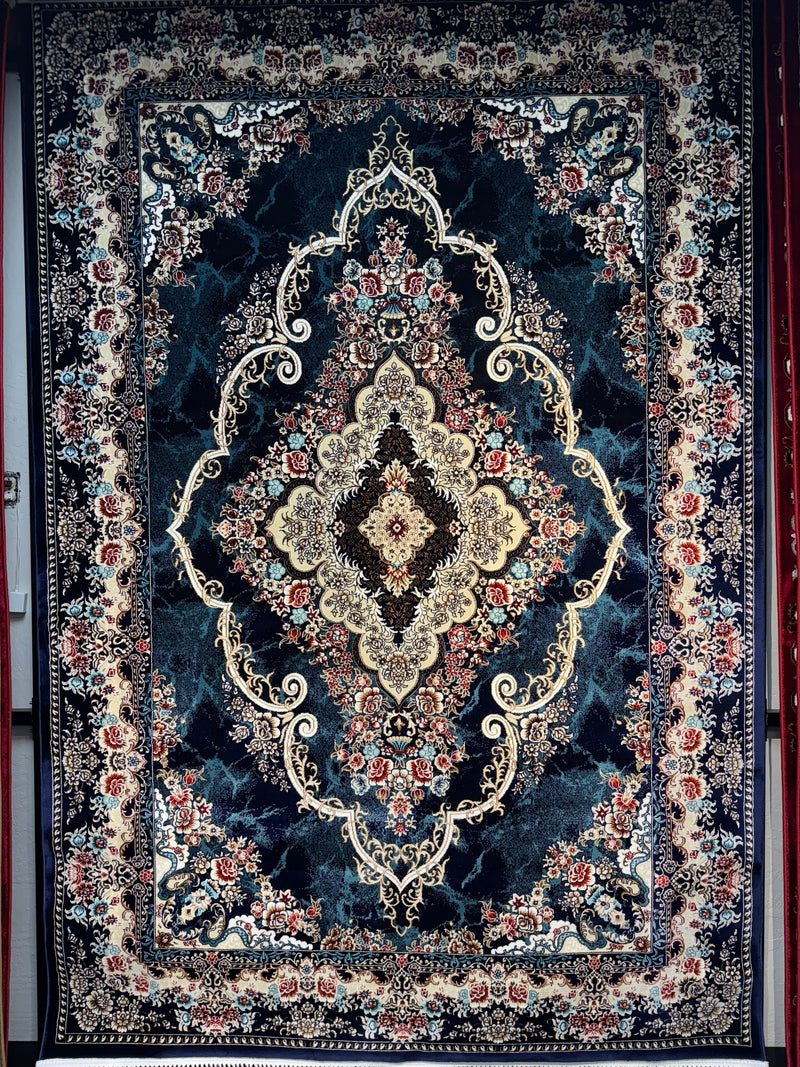 Star Persian Rug Blue Mix — 1200 Reeds | Stylish Rugs & Carpets