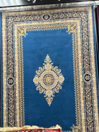Persian Carpet with Dark Blue Background | Stylish Rugs & Carpets