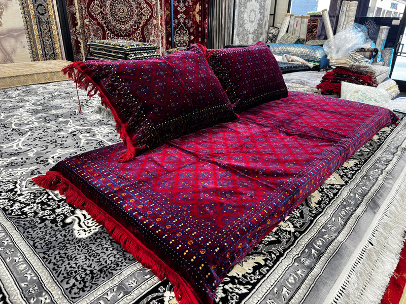 Traditional New Afghan Toshak Cover Set Turkish Variation