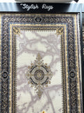 Modern Persian Carpet with Cream Background | Stylish Rugs & Carpets