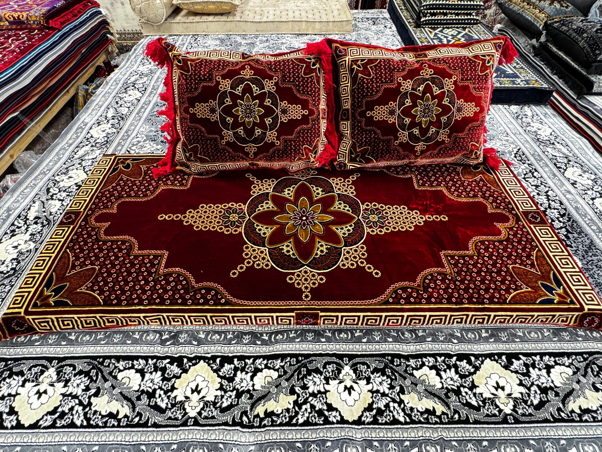 Traditional New Afghan Toshak Set Cover Classic Edition