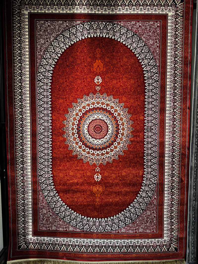 Luxury Red Persian Rug — 1200 Reeds | Stylish Rugs & Carpets