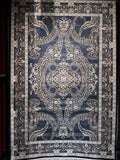 Kashan Navy Persian Design Rug 2 Million Points | Stylish Rugs & Carpets