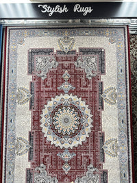 Modern Persian Carpet Red and Cream Background | Stylish Rugs & Carpets