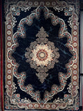 Luxury Navy Persian Rug — 1200 Reeds | Stylish Rugs & Carpets