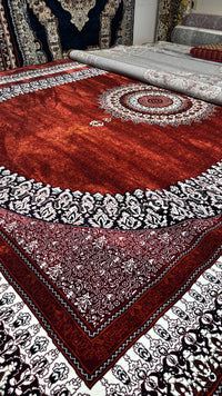 Luxury Red Persian Rug — 1200 Reeds