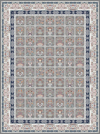 2026 Classic Patchwork Gray Rug 1200 Reeds | Stylish Rugs & Carpets