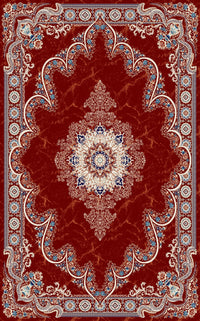 Star Kashan Persian Rug Red — 1200 Reeds | Stylish Rugs & Carpets