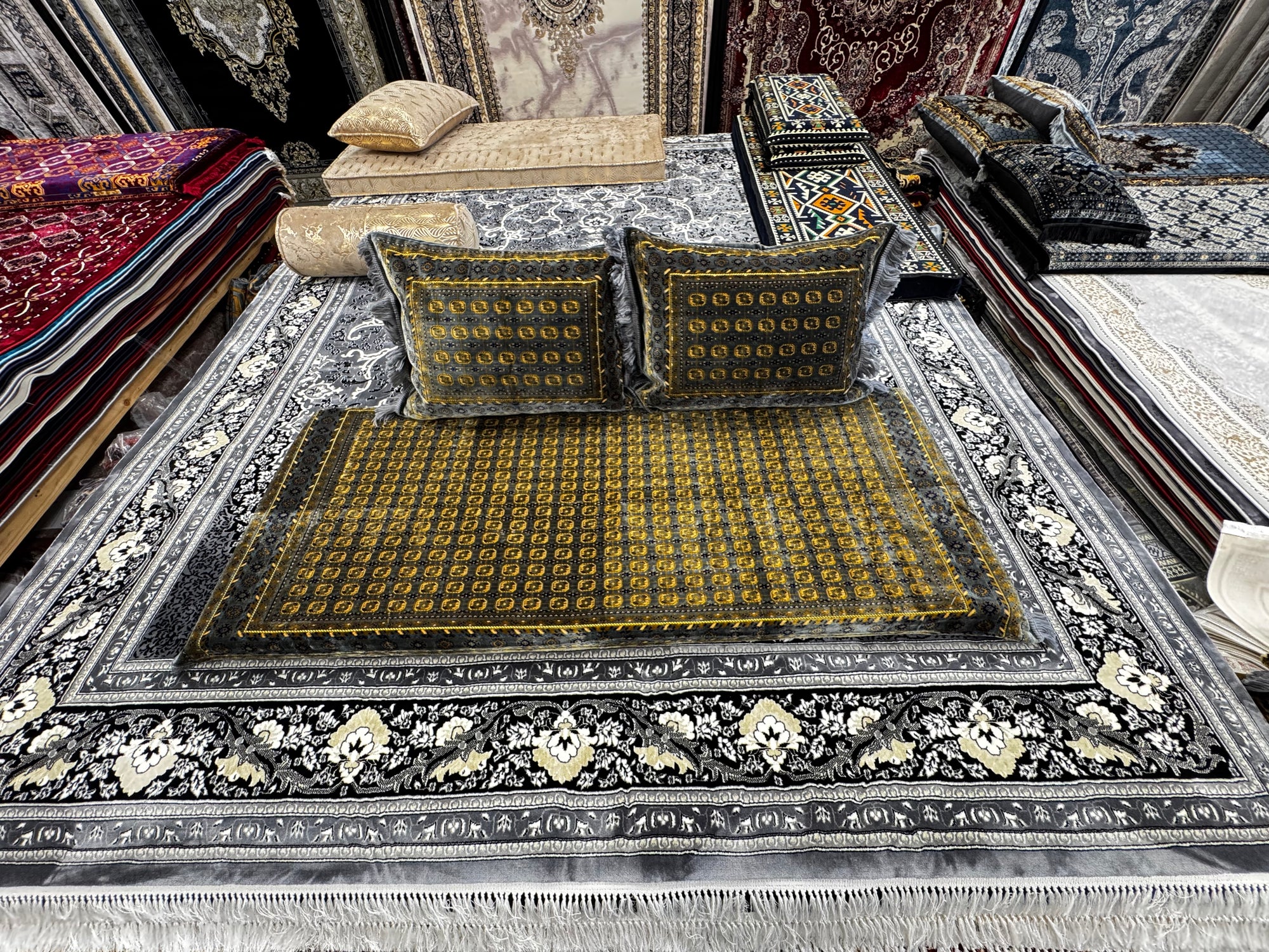 طقم غطاء توشك أفغاني جديد تقليدي