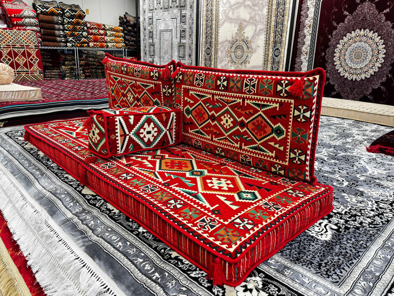 Arabic Majlis Sofa, Arabic Floor Seating, Arabic Couches, Arabic Jalsa, Balcony Floor Sofa, Arabic Living Room Furniture