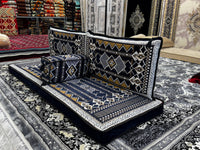 مجلس جدید نیروی دریایی لوکس – ست مبل چهار تکه سنتی عربی برای اتاق نشیمن و سالن
