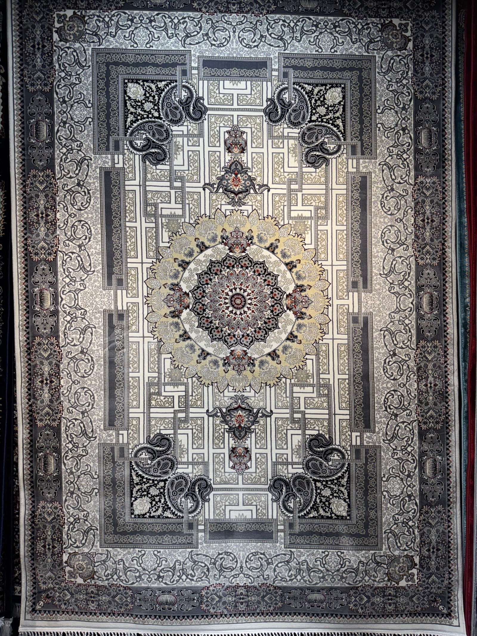 Cream Persian Design Rug — 1200 Reeds | Stylish Rugs & Carpets