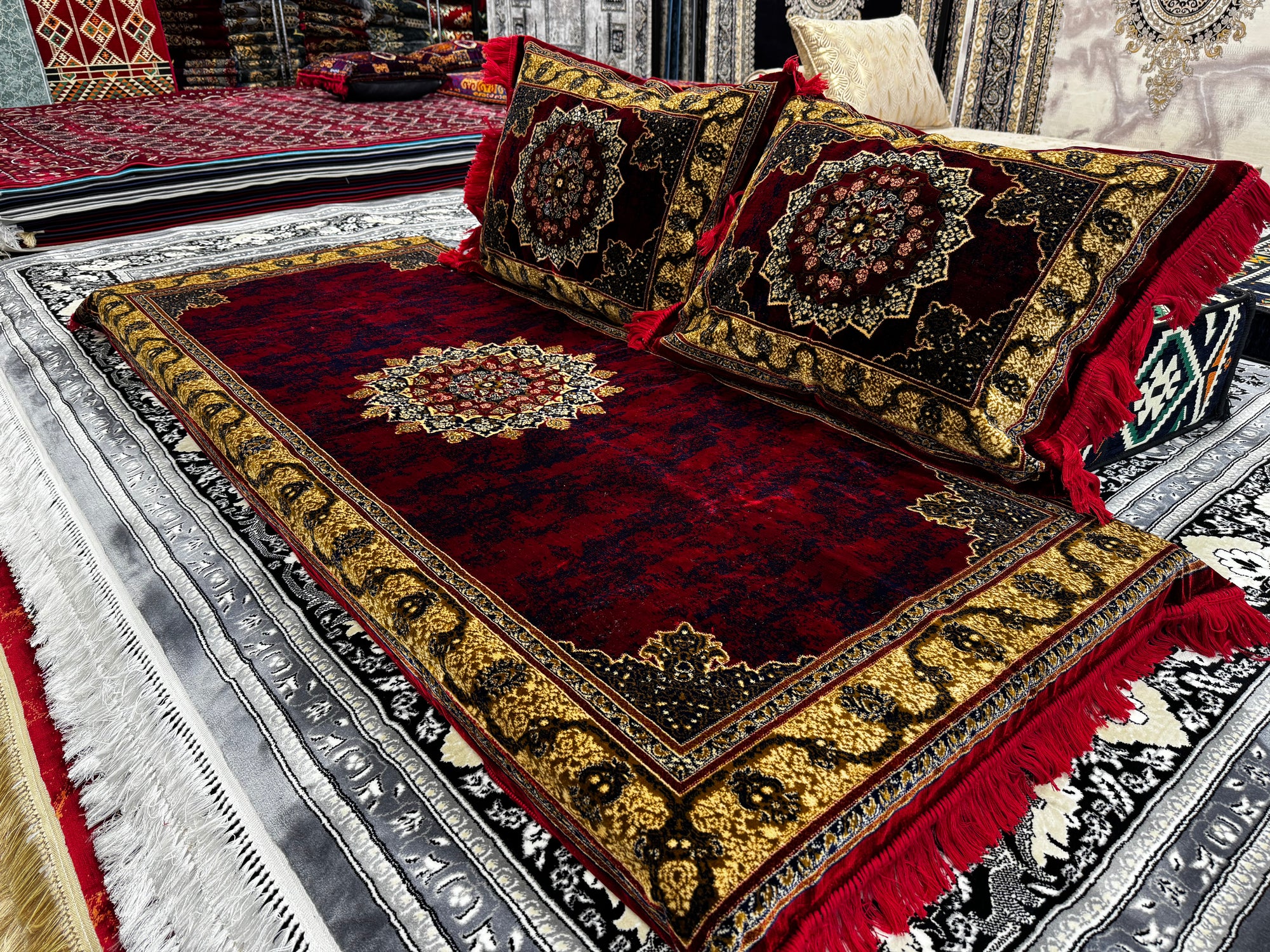 Traditional New Afghan Toshak Set Cover - توشک وطني - تركي