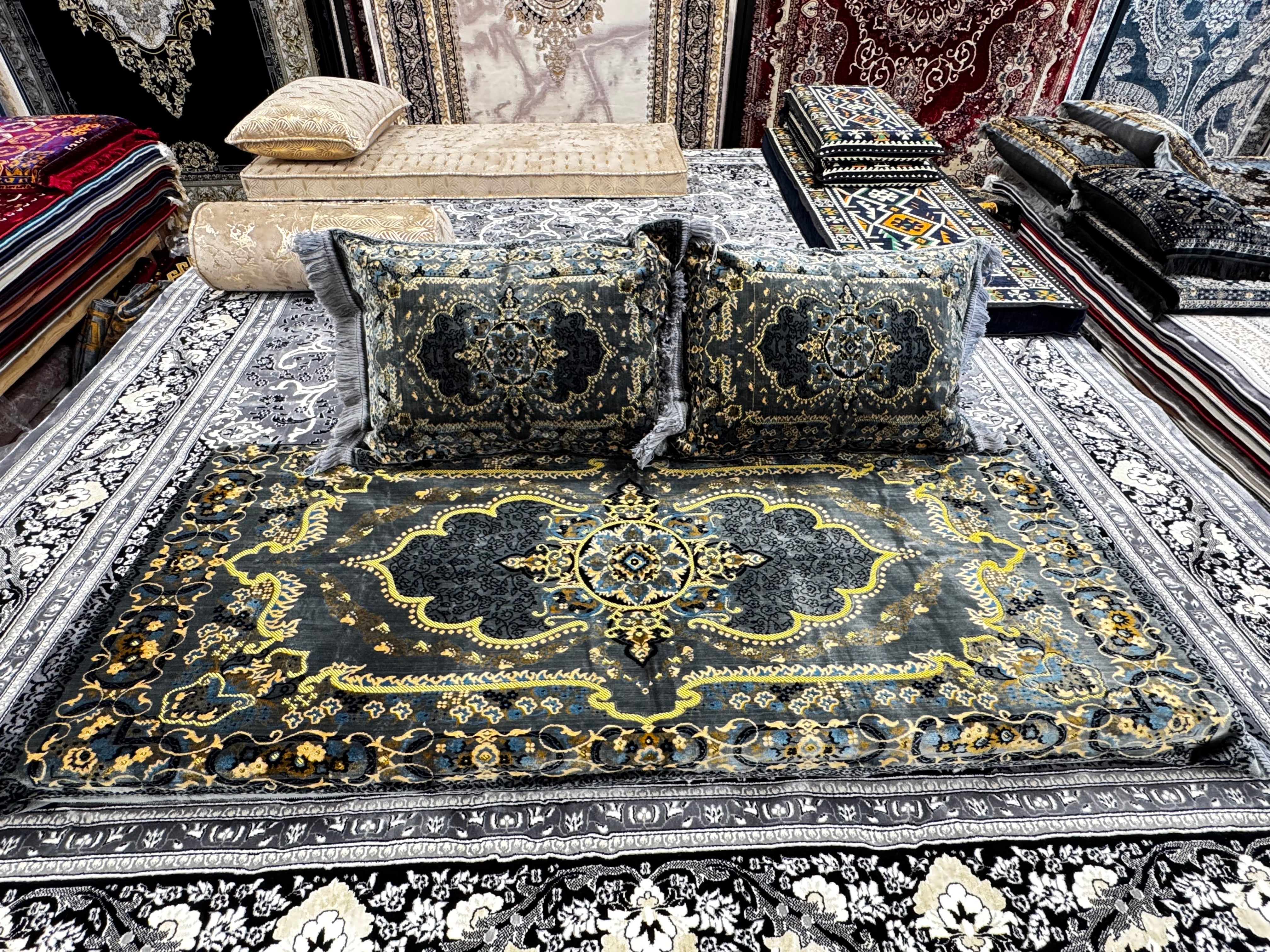 ✦Vintage Afghan Rug✦　190cm×98cm　ペルシャ絨毯 Traditional Afghan Toshak Cover Set · Design 1 | Stylish Rugs