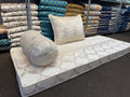 2025 Luxury Afghan Toshak Cover Cream and Gold