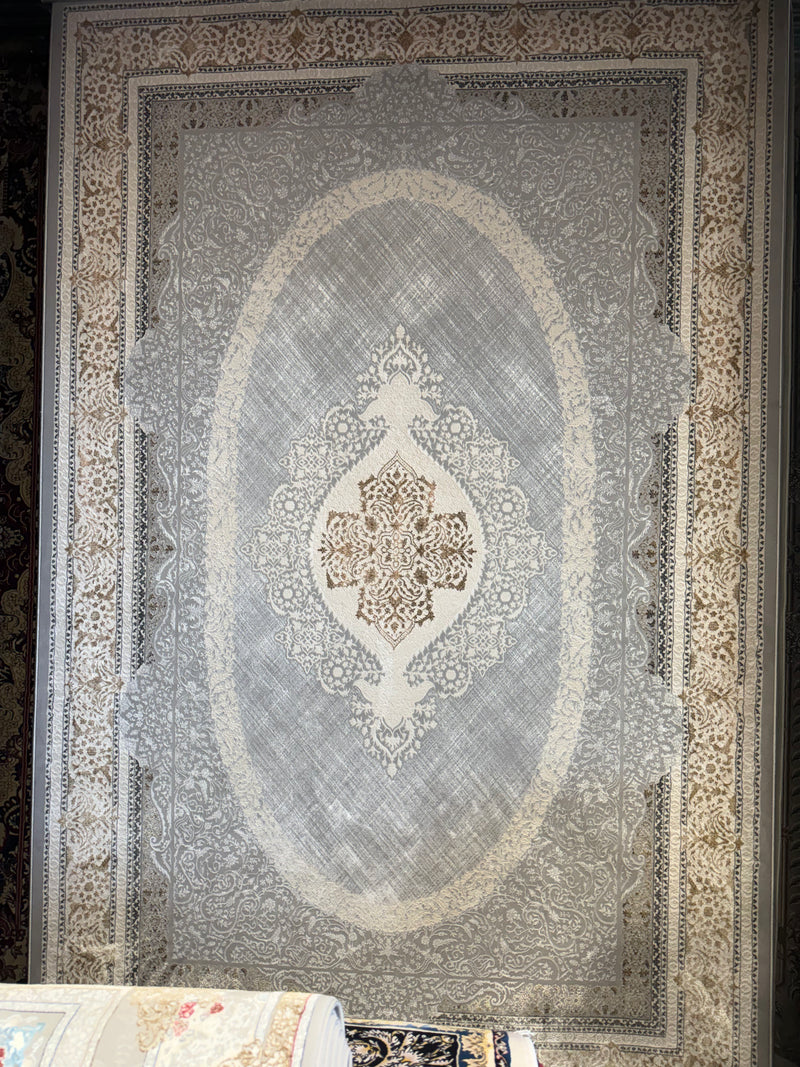 Persian Carpet Cream Gold and Cream Background | Stylish Rugs & Carpets