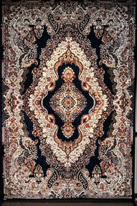 Luxury Blue Light Persian Rug with 1.5 Million Points