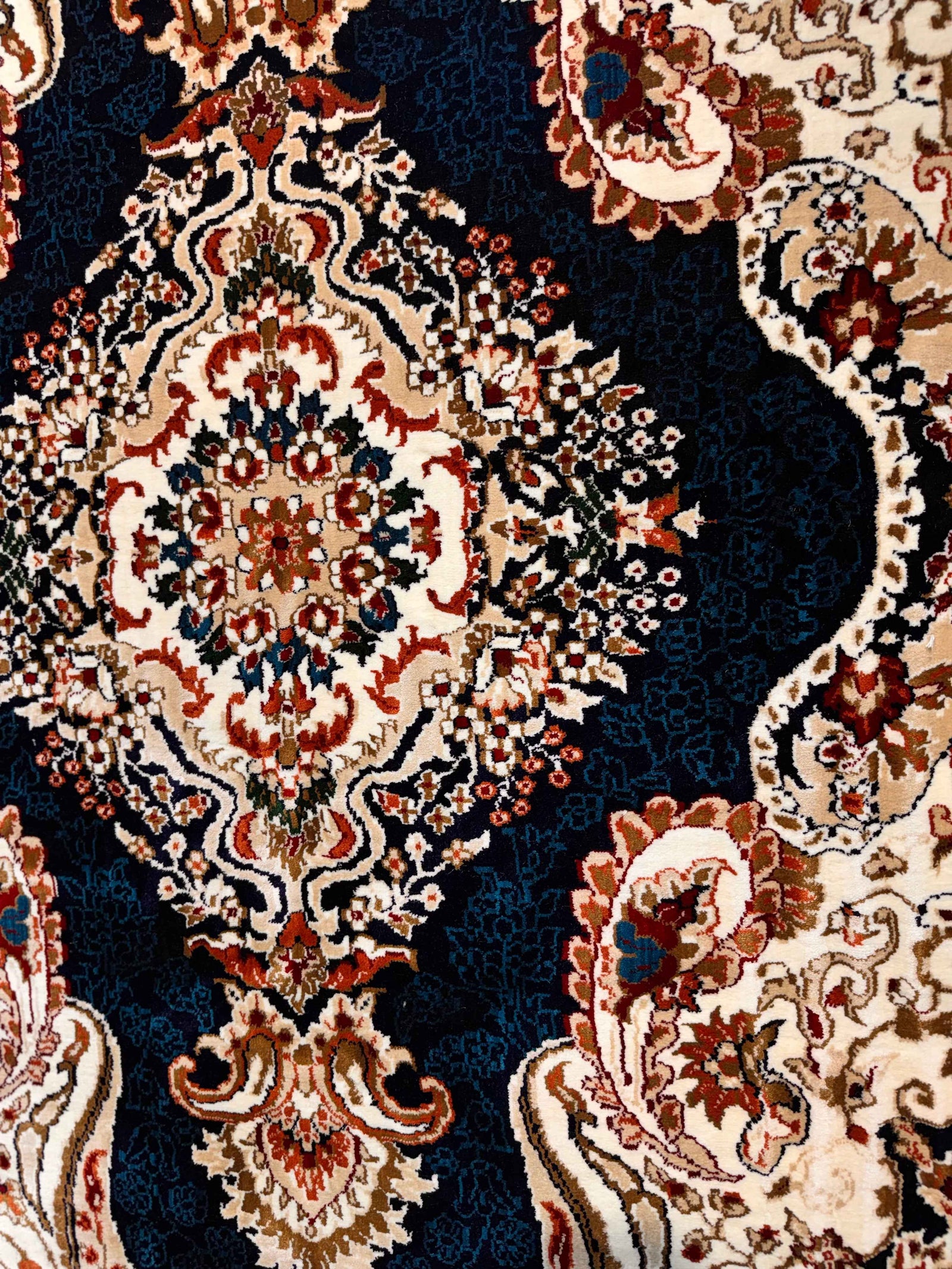 Luxury Blue Light Persian Rug with 1.5 Million Points
