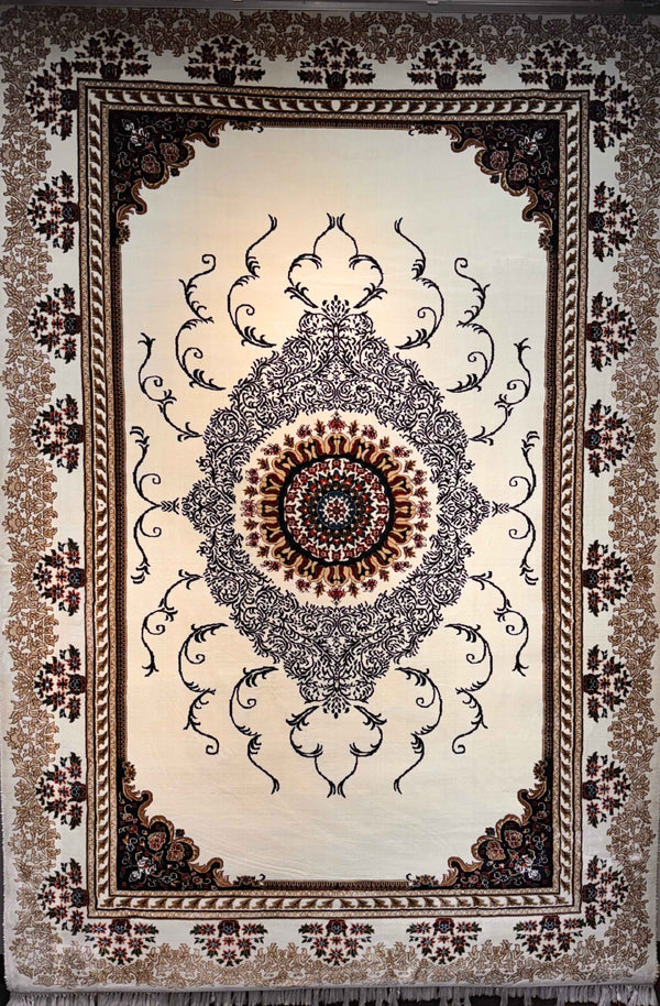 Luxury Cream Turkish Rug — 1.5M Points