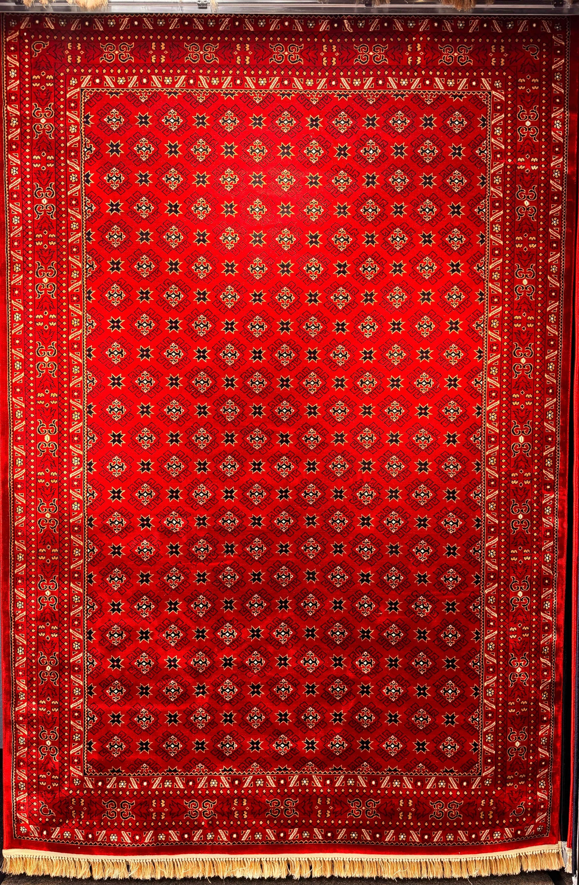 Turkman Red Rug 1200 Reeds
