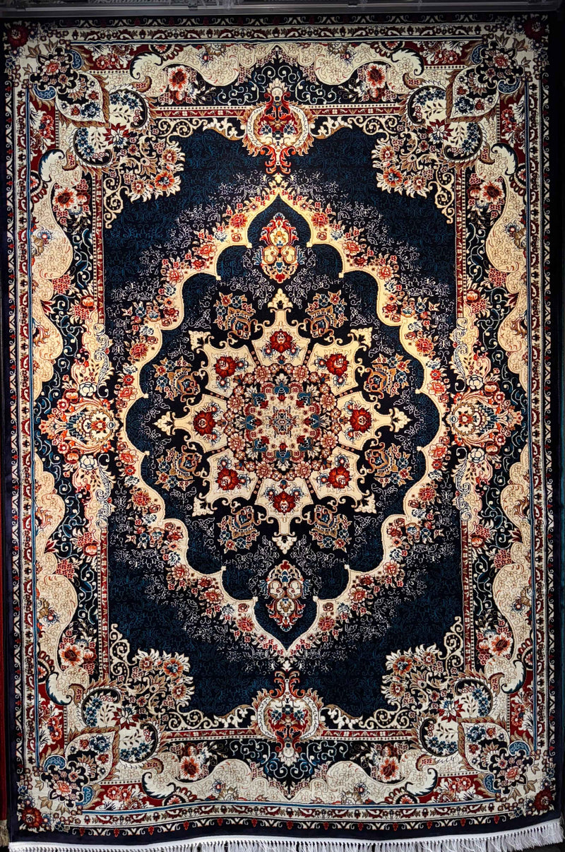 Royal Blue and Gold Imperial Rug 1200 Reeds