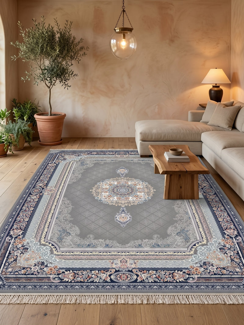 2026 Luxury Persian-Inspired Traditional Rug Premium Medallion Variant