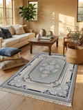 Dark Gray 3D Persian Rug · 1200 Reeds — size 3x6Feet (91x200cm)  2Meters Runner shown to scale in a living room — Stylish Rugs & Carpets, Sacramento