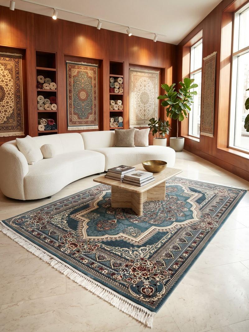 Blue Persian Rug 1200 Million Points