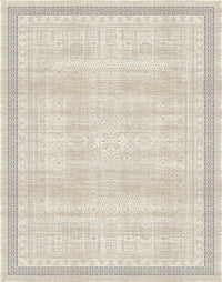 Cream vintage wash rug from the Shadow line, Art Silk pile